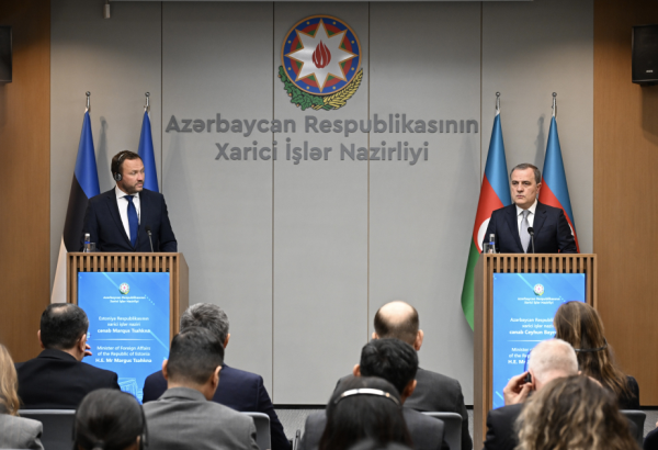 Ceyhun Bayramov: Azərbaycan Estoniya ilə münasibətləri dostluğa, qarşılıqlı hörmətə əsaslanan təmasl